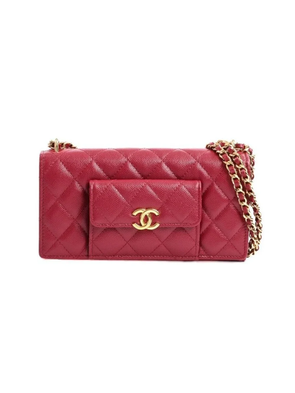 Chanel Chain Wallet Pocket Twins Shoulder Bag